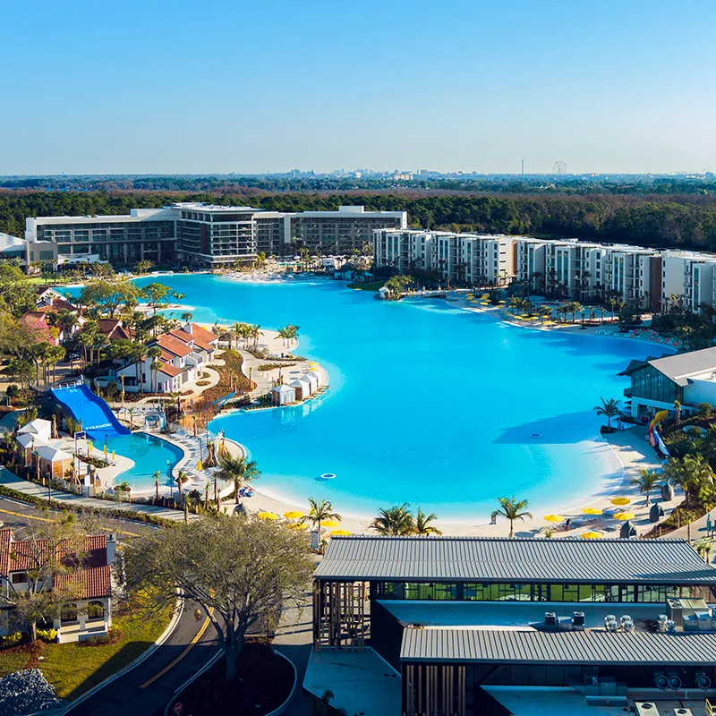 Evermore Orlando Resort aerial view