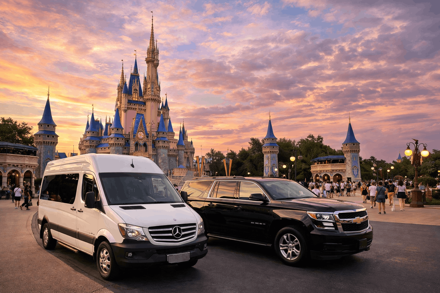 Orlando to Disney Transportation professional driver